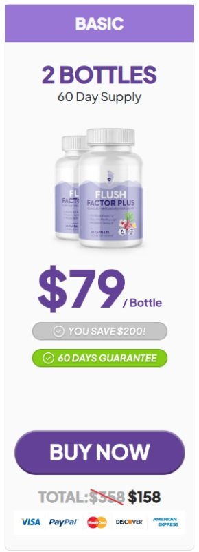 Flush Factor Plus Buy 1 Bottle